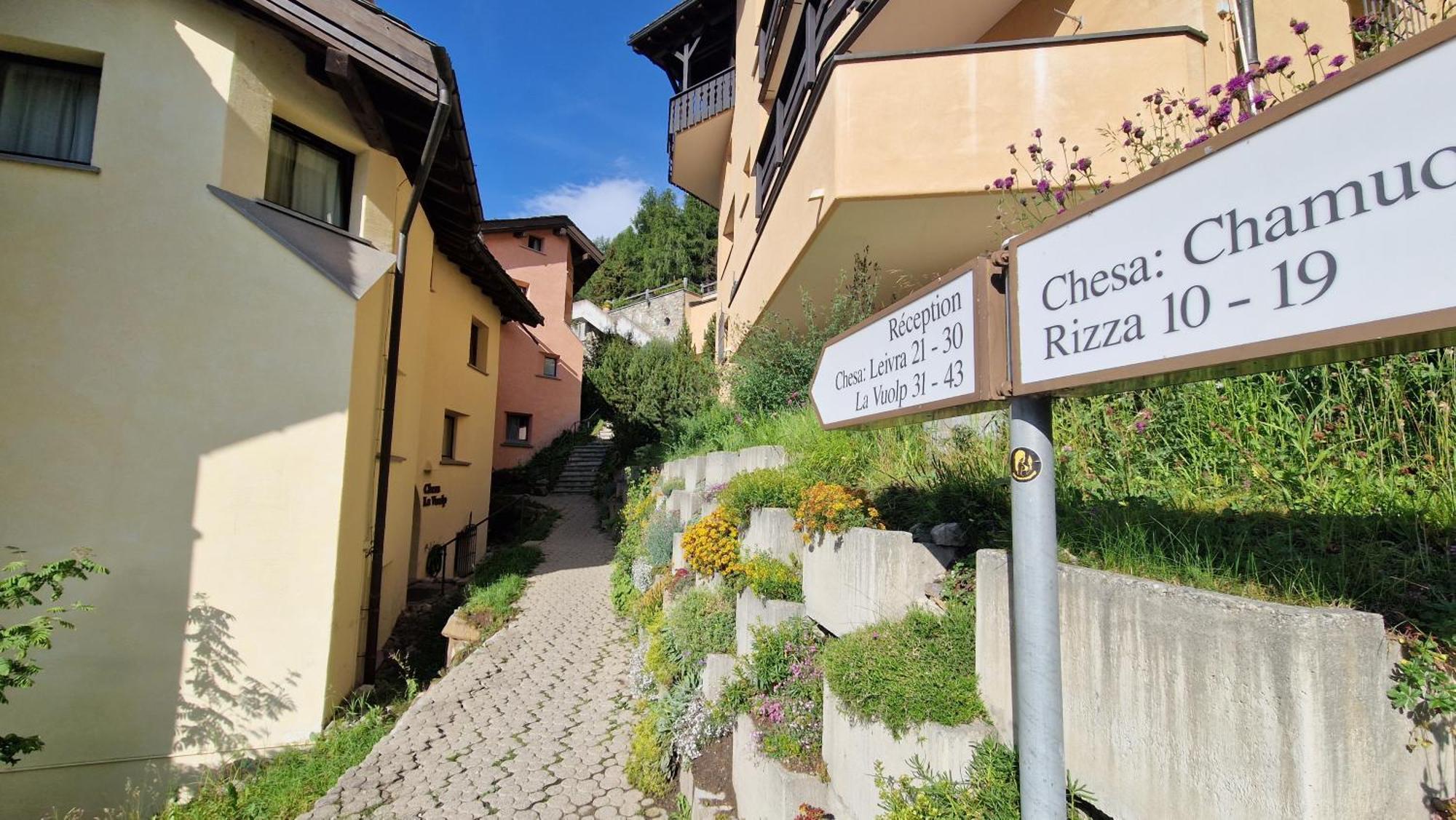 Chesa Bellaval, Haus La Vuolp 2 1 2 Zimmerwohnung シルヴァプラーナ エクステリア 写真